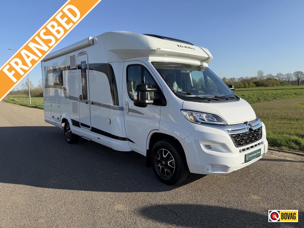 Hobby Optima Ontour T70F, 2x Airco, Zonnepaneel 2x,, Caravans en Kamperen, Campers, Hobby, Bedrijf, Tot en met 3, Startonderbreker