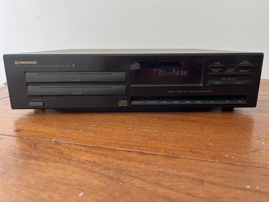 Pioneer twin-tray compact disc speler PD Z72T, Ophalen, Gebruikt, Pioneer, Wisselaar