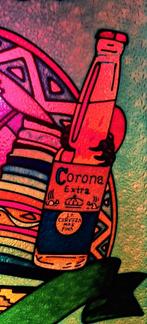 Originele vintage Corona lichtbak, lichtreclame🍺, Ophalen, Gebruikt, ., Lichtbak of (neon) lamp