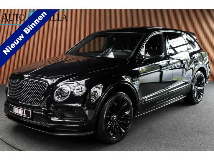 Bentley Bentayga 6.0 W12 Speed HUD Massage Panodak Leer ACC, Auto's, Bentley, Bedrijf, Te koop, Bentayga, 360° camera, 4x4, ABS