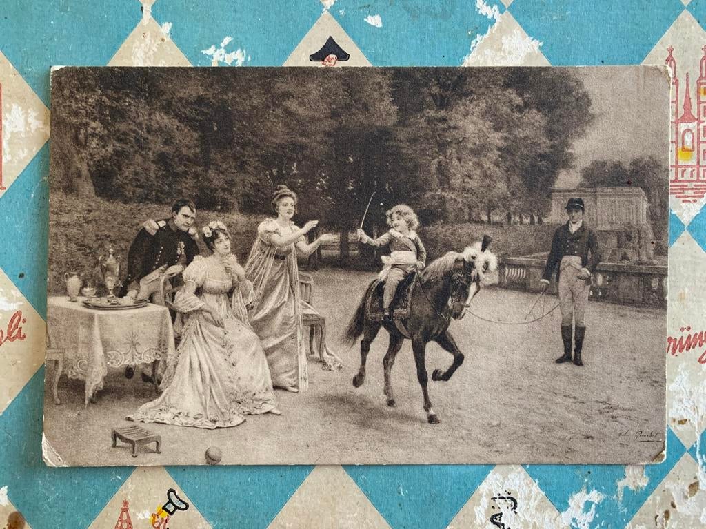 6-1-1909 Aan eerste luitenant infanterie Magelang  Java (KK), Ophalen of Verzenden, Voor 1920, Gelopen, Kinderen