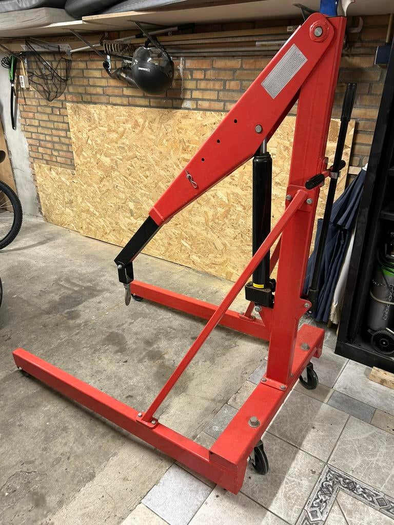 Werkplaatskraan motortakel, Ophalen, Zo goed als nieuw