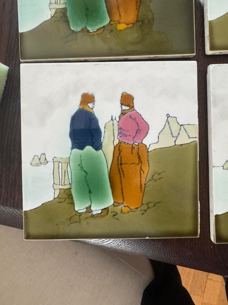 Henrie Cassiers klassieke tegeltjes 15x15cm, Antiek en Kunst, Ophalen