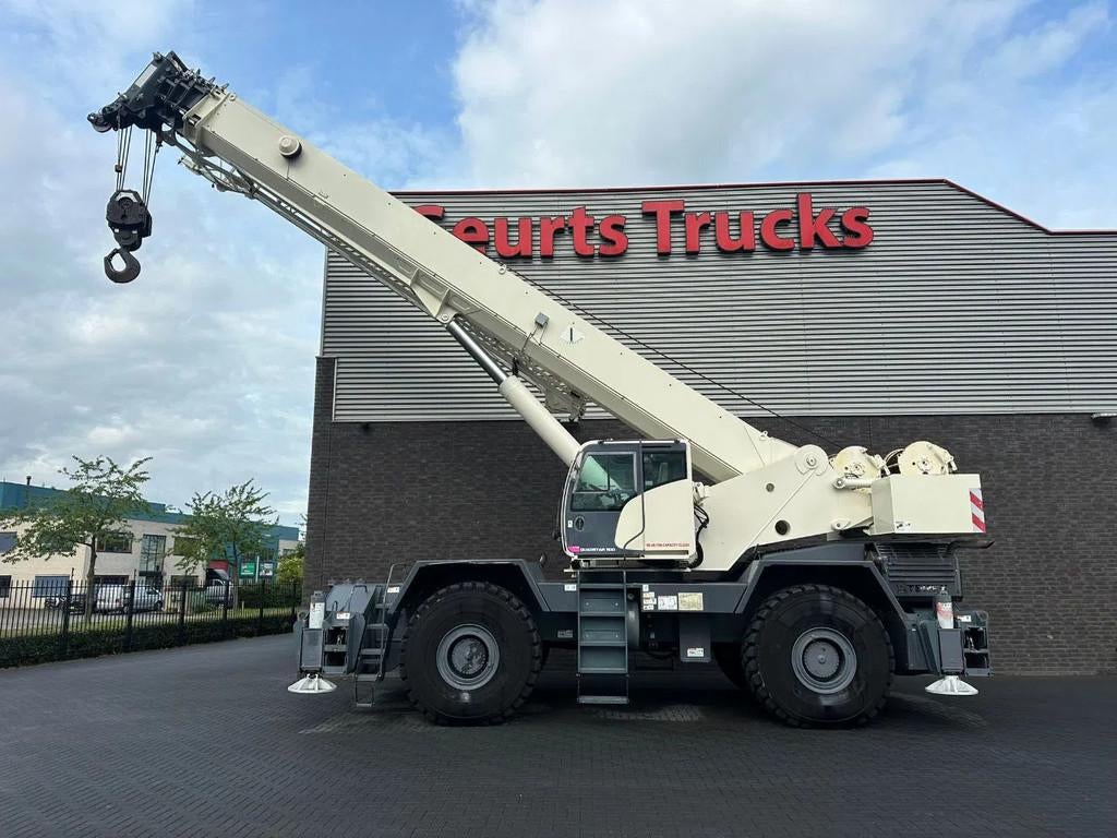 Terex RT110 QUADSTAR ROUGH TERRAIN CRANE + JIB + 2x LIER, Zakelijke goederen, Machines en Bouw | Kranen en Graafmachines, Kraan