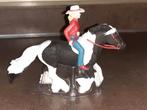 Safari / Schleich meisje op tinker paard nieuwstaat, Ophalen of Verzenden, Zo goed als nieuw, Paard, Beeldje of Figuurtje