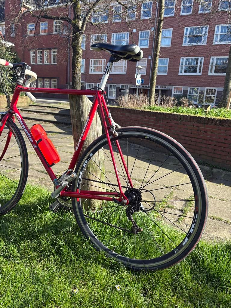 Rode gazelle klassieke racefiets. Goede staat, Fietsen en Brommers, Fietsen | Racefietsen, 28 inch, Gebruikt, Heren, Aluminium
