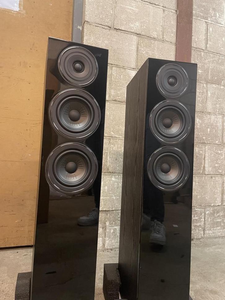 Wharfedale | Diamond 12.3 | Luidsprekers set | Zwart, Audio, Tv en Foto, Luidsprekers, Zo goed als nieuw, Overige typen, 120 watt of meer
