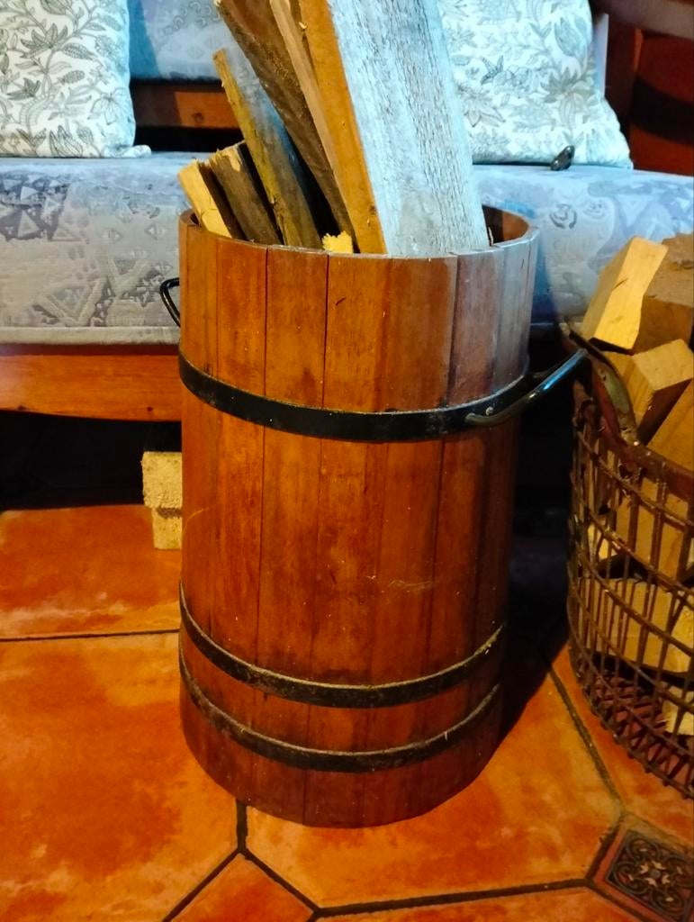 Hele leuke paraplubak / houtbak van hout, Antiek en Kunst, Ophalen of Verzenden