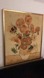 Van Gogh xonnenbloemen sun flowers schilderij kunst, Antiek en Kunst, Kunst | Schilderijen | Klassiek, Ophalen of Verzenden