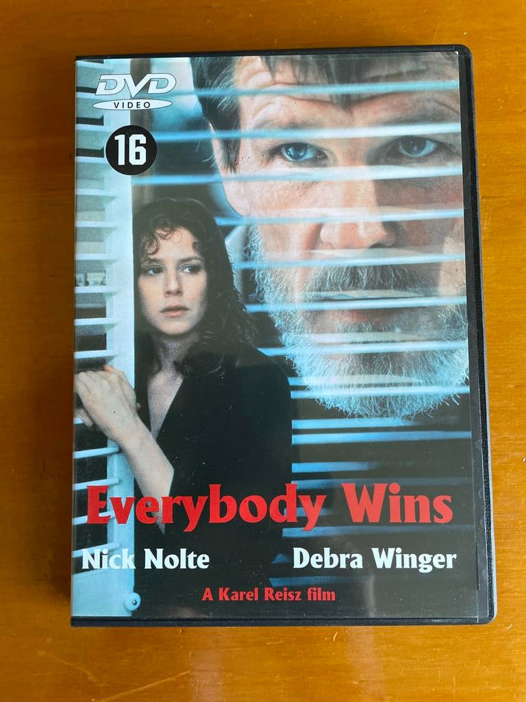 Everybody Wins DVD met Nick Nolte en Debra Winger, Vanaf 16 jaar, Ophalen of Verzenden, Gebruikt, Drama