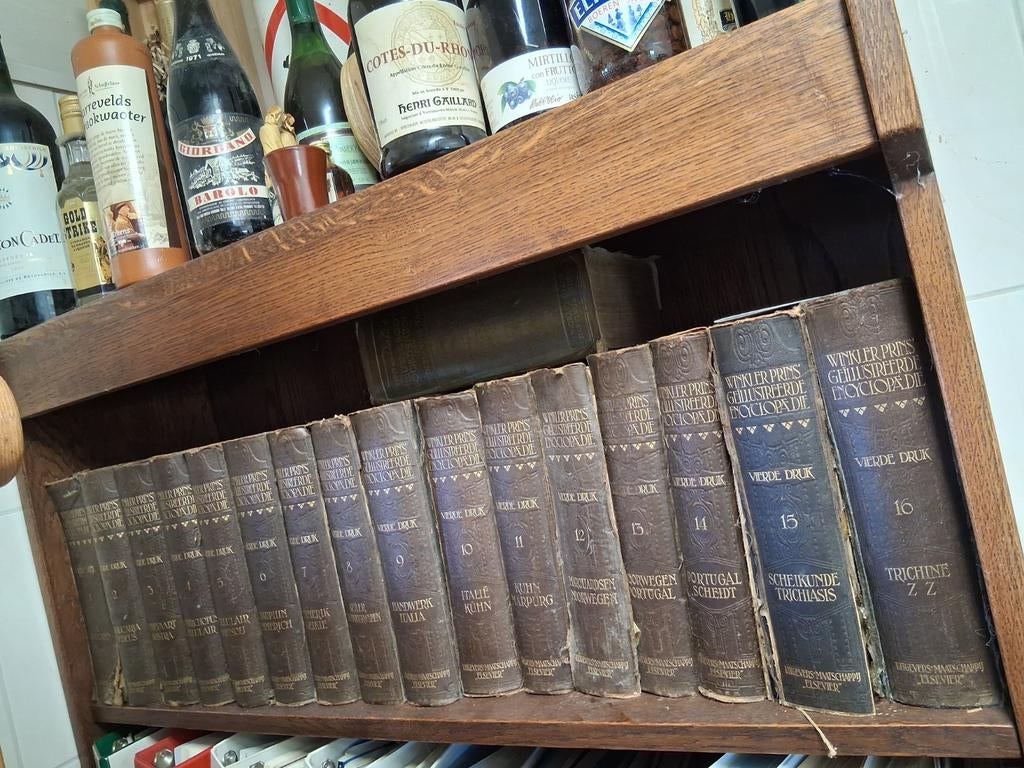 Winkler Prins Encyclopedie 4de druk uit 1922, Boeken, Encyclopedieën, Ophalen of Verzenden, Gelezen, Algemeen