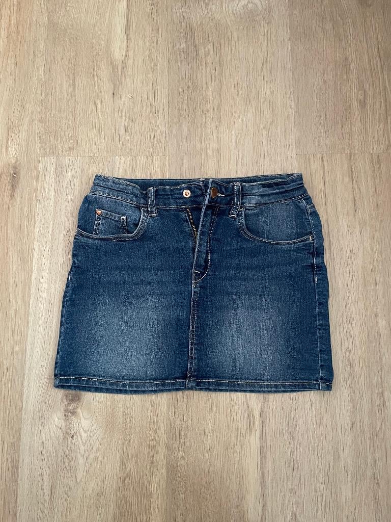 Zgan spijkerrokje, Kinderen en Baby's, Kinderkleding | Maat 134, Ophalen of Verzenden, Zo goed als nieuw, Meisje, Jurk of Rok