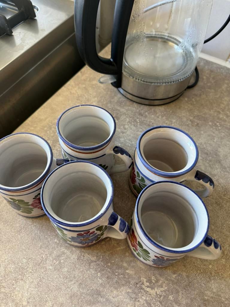 Vijf drink glazen, Ophalen of Verzenden