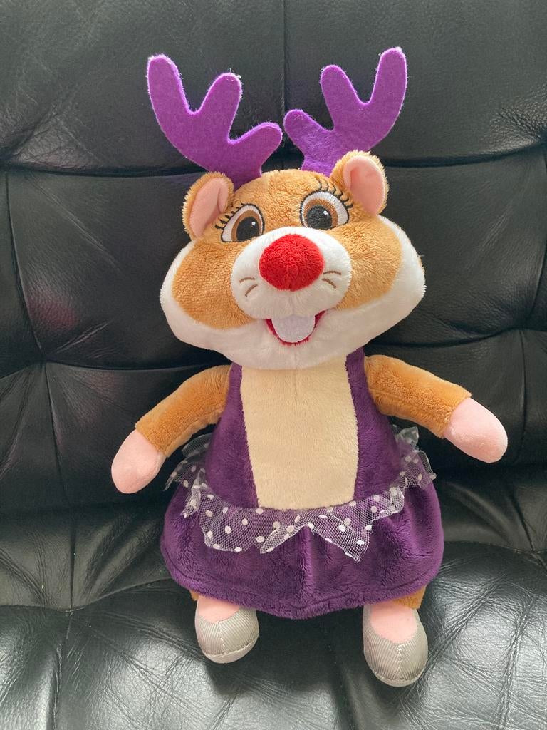 Ah hamster rendier meisje, Ophalen of Verzenden, Zo goed als nieuw, Overige typen