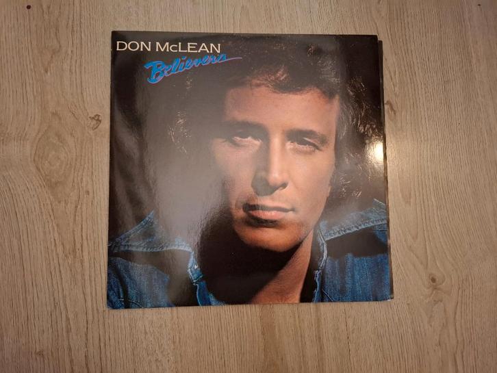 LP Don McLean – Believers. (1981), Cd's en Dvd's, Vinyl | Rock, Gebruikt, Poprock, 12 inch, Ophalen of Verzenden