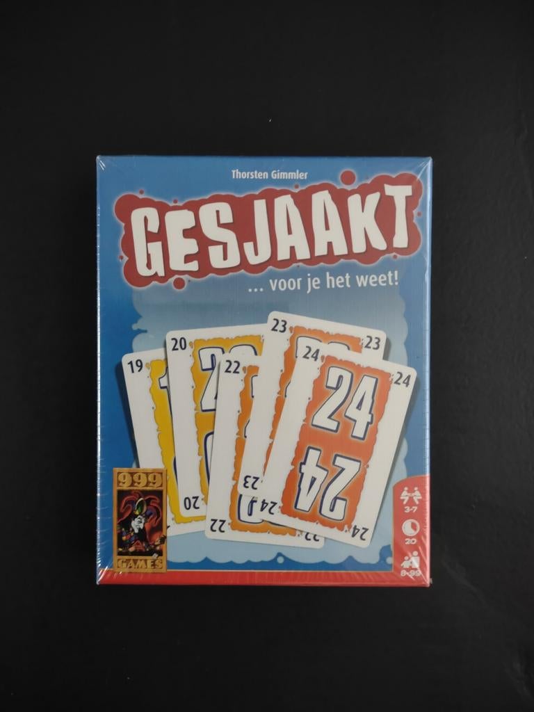 Gesjaakt - Nieuw in de folie - 999 Games, Vijf spelers of meer, Ophalen of Verzenden, Nieuw, 999 Games