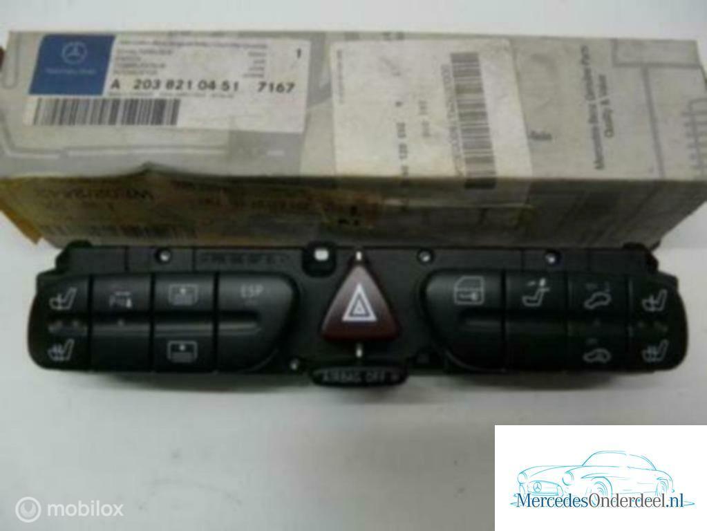 A2038217979 A2038210451 W203 S203 C203 Schakelaars blok, Auto-onderdelen, Nieuw, Ophalen of Verzenden