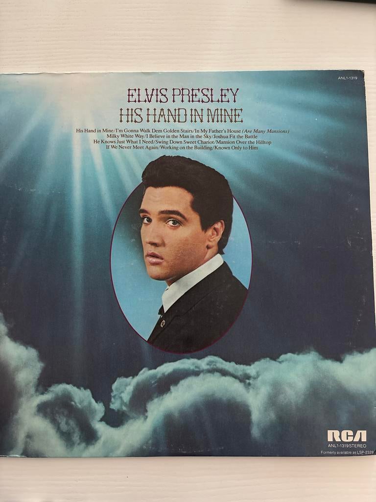 Elvis Presley - His Hand In Mine LP (ANL1-1319), Verzamelen, Ophalen of Verzenden, Zo goed als nieuw, Cd of Plaat