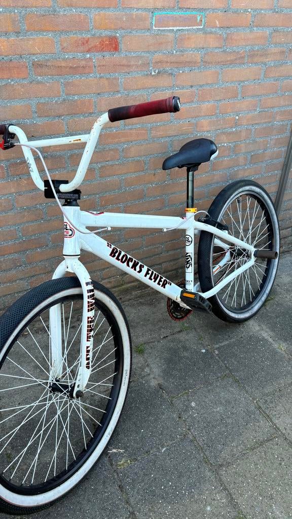 SE Bike x Vans BMX Fiets, Fietsen en Brommers, Ophalen, Gebruikt, Staal, Velgrem