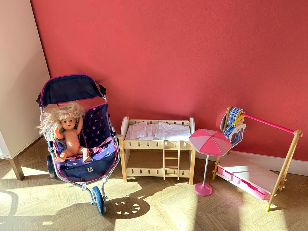 Baby Born - Speelgoedset, Kinderen en Baby's, Speelgoed | Poppen, Ophalen, Gebruikt, Overige typen