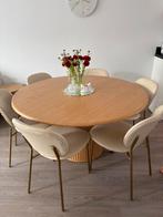 Westwing Eettafel Rond - 140cm Diameter, Gebruikt, 100 tot 150 cm, Ophalen of Verzenden, Vier personen