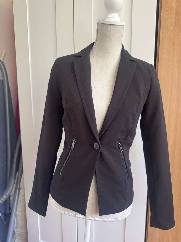 Dames zwarte blazer/jasje - Maat 34, Kleding | Dames, Zwart, Ophalen of Verzenden, Jasje, Maat 34 (XS) of kleiner