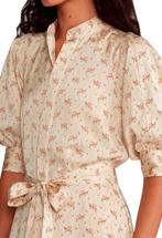 RALPH LAUREN SATIJNEN JURK, BEIGE, 36 (NEW €399) NIEUW💖💖💖, Beige, Ophalen of Verzenden, Zo goed als nieuw, Maat 36 (S)