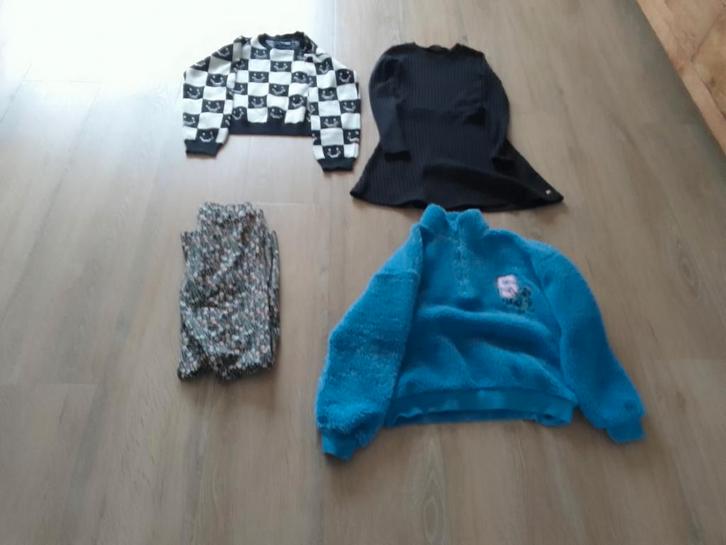Kledingpakket maat 152: jurk, truien en broek, Kinderen en Baby's, Kinderkleding | Maat 152, Zo goed als nieuw, Meisje, Broek