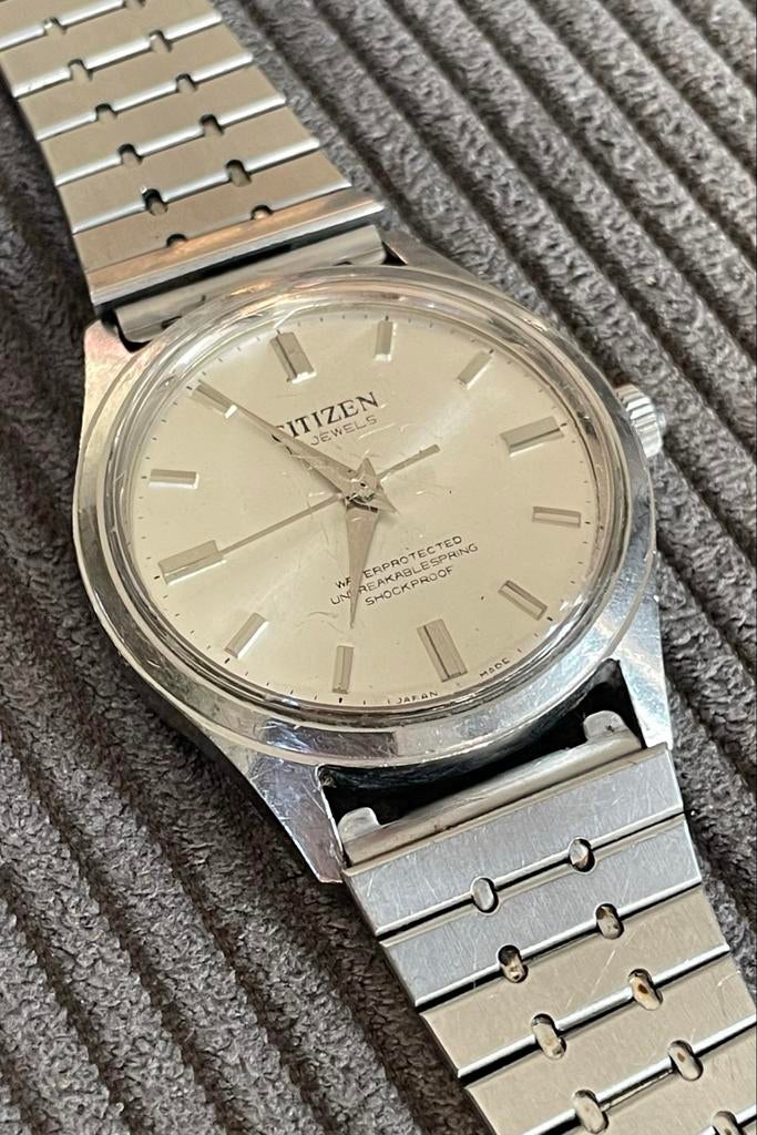 Citizen Vintage Horloge E52707 - 17 Jewels Automaat, Sieraden, Tassen en Uiterlijk, Horloges | Heren, Ophalen, Gebruikt, Staal