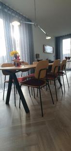 Gratis 6 keukenstoelen, Ophalen, Gebruikt, Zwart, Vijf, Zes of meer stoelen