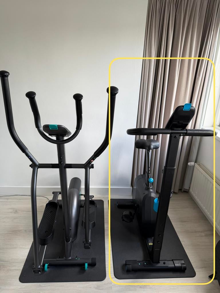 Domyos 500 hometrainer, Sport en Fitness, Fitnessapparatuur, Ophalen, Zo goed als nieuw, Hometrainer
