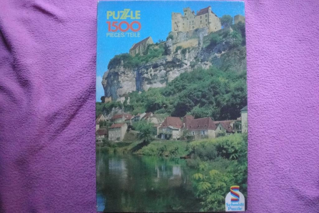 SCHMIDT AMBASSADOR PUZZLE 1.500 stukjes  2.95euro., Ophalen of Verzenden, 500 t/m 1500 stukjes, Gebruikt