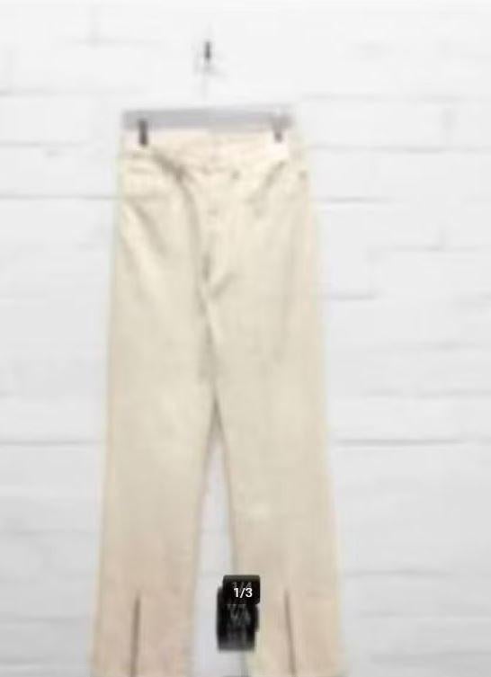 Closed - Mooie crèmekleurige broek maat 27 - Nieuw €190, Overige kleuren, Closed, Nieuw, Ophalen of Verzenden