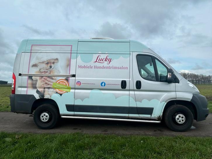 Mobiele trimsalon Citroën Jumper, Auto's, Bestelauto's, Particulier, Citroën, Diesel, Handgeschakeld, Origineel Nederlands, Voorwielaandrijving