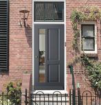 Klassieke voordeur buitendeur Amersfoort met isolatieglas, Niet ingevuld, 80 tot 100 cm, Niet ingevuld, Nieuw