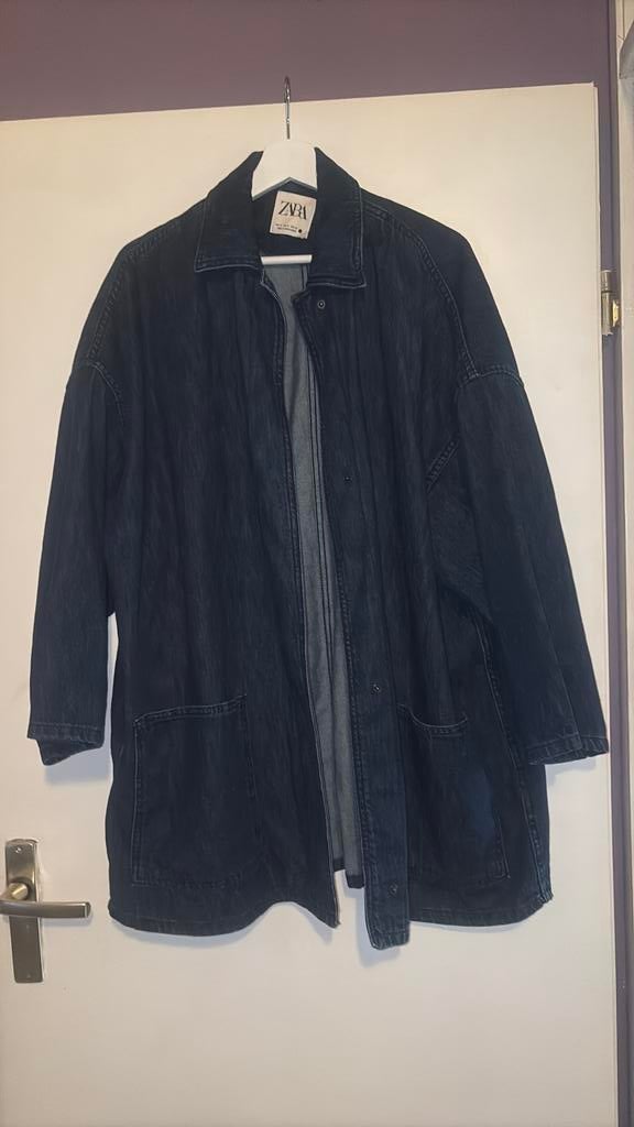 Spijkerjasje zara maat m VASTE PRIJS, Ophalen of Verzenden, Zo goed als nieuw, Blauw