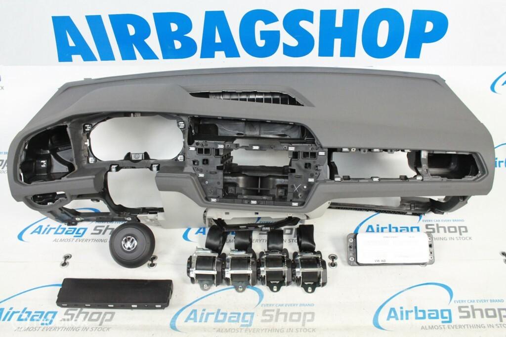 Airbag set - Dashboard GTI grijs/beige VW Touran 2015-heden, Auto-onderdelen, Gebruikt, Ophalen of Verzenden