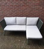 Intratuin Iris 3-zits loungebank met chaise longue groen, Ophalen, Overige materialen, Gebruikt, 3 zitplaatsen