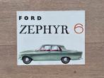 FORD ZEPHYR FOLDERS, Ophalen of Verzenden, Gelezen, Ford