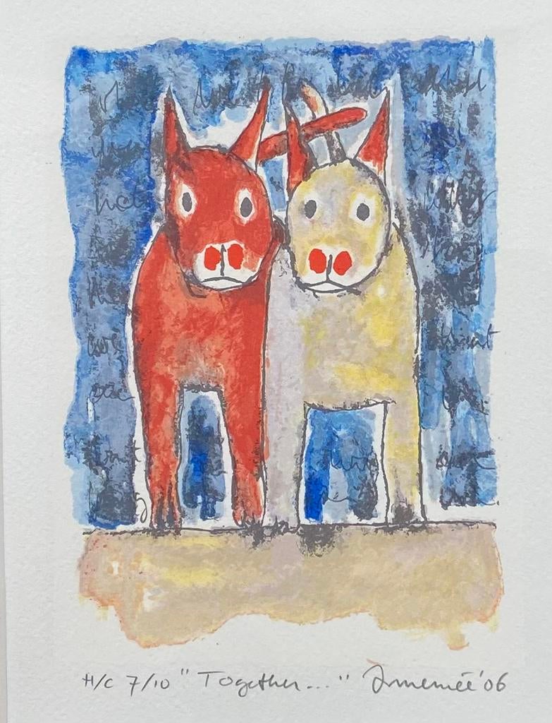 Hans Innemee, “ Together”  €109, Antiek en Kunst, Ophalen of Verzenden