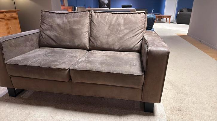 2 zitsbank Industrieel, Huis en Inrichting, Banken | Bankstellen, Gebruikt, Rechte bank, Tweepersoons, 150 tot 200 cm, 75 tot 100 cm