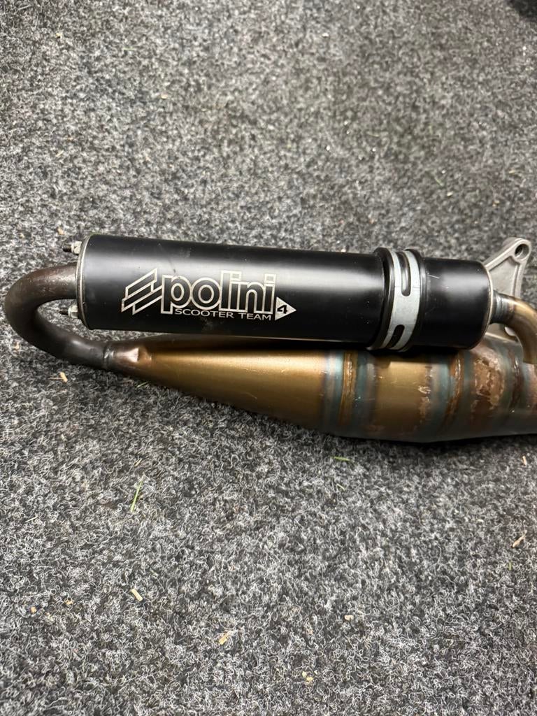 Tekoop: Polini terugloop uitlaad, Ophalen of Verzenden, Zo goed als nieuw