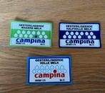 3 etiketten Campina, Verzamelen, Ophalen of Verzenden, Zo goed als nieuw, Overige typen