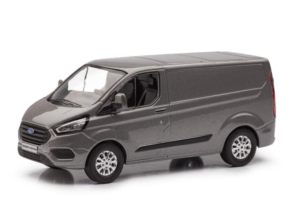 Ford Transit Custom V362 Magnetic Grey Metallic GreenLight, Overige merken, Auto, Verzenden, Bburago Via dei Tessitori 109 info@bburago-shop.com