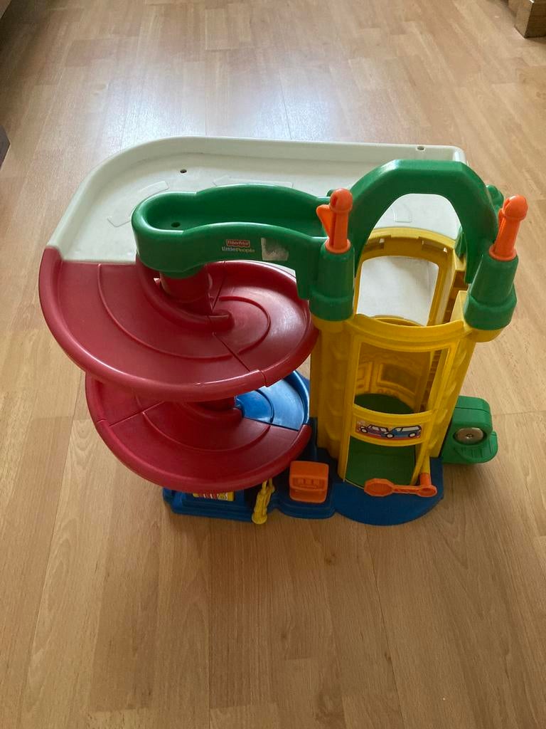 Garage, Kinderen en Baby's, Speelgoed | Fisher-Price, Ophalen of Verzenden, Gebruikt, Speelset