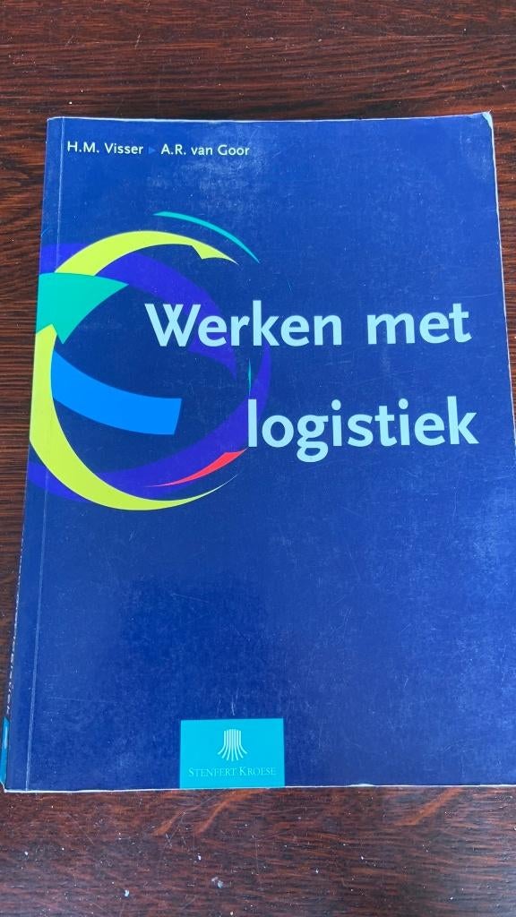H.M. Visser - Werken met logistiek, Ophalen of Verzenden, Beta, Zo goed als nieuw, HBO