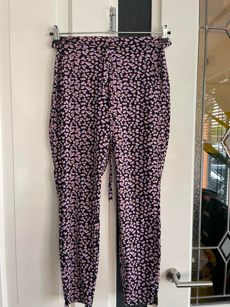 Broek maat s STUDIO ANNELOES travelstof, Verzenden, Paars, Zo goed als nieuw, Maat 36 (S)