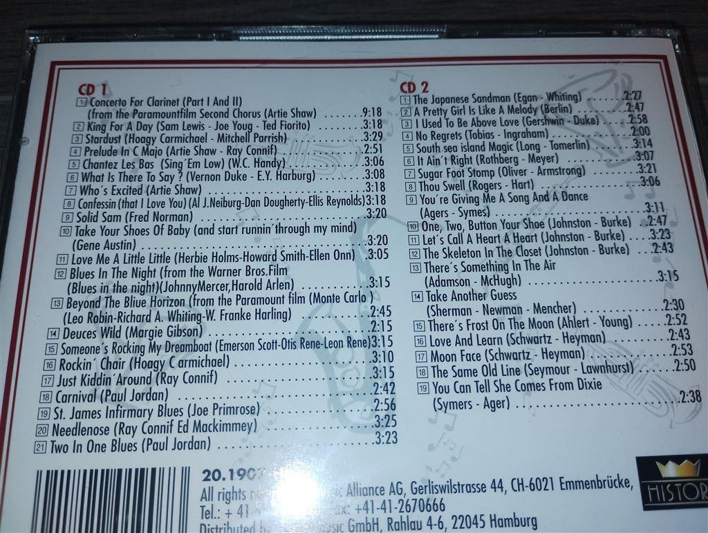 Artie Shaw ‎– Who's Excited [2 CD], Cd's en Dvd's, Ophalen of Verzenden, 1980 tot heden, Zo goed als nieuw, Jazz
