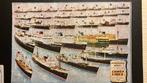 Britse  COAST  LINES  rederij-vloot kaart ca 1955, Ophalen of Verzenden