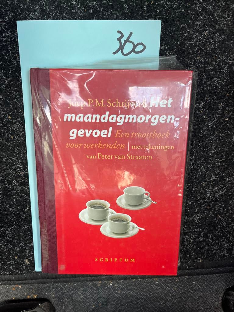 Het maandagmorgengevoel - Joep P.M. Schrijvers, Ophalen of Verzenden, Zo goed als nieuw